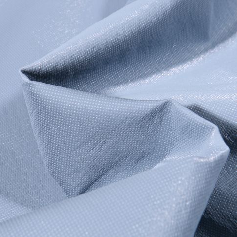 Tissu Simili cuir d'habillement Stella Bleu ciel