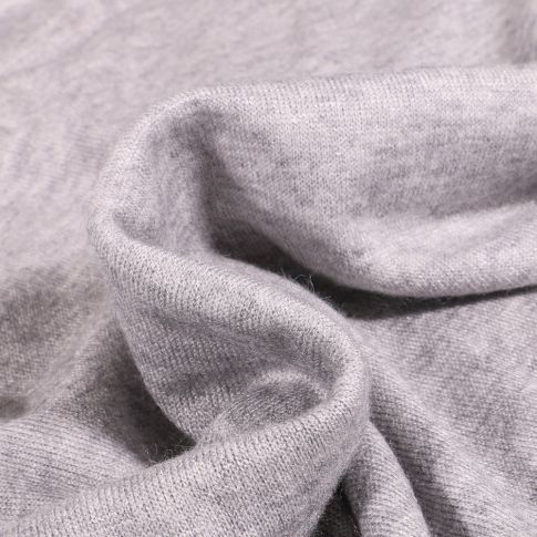 Tissu Maille polyviscose extensible Angel Gris chiné