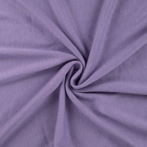 Tissu Maille Jersey Lurex chiné Lilas