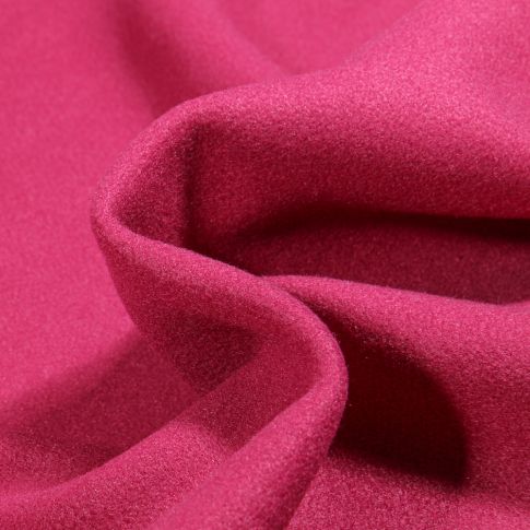 Tissu Drap de manteau Glasgow Rose fuchsia