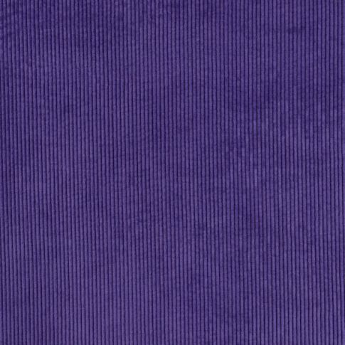 Tissu Velours côtelé lavé uni Violet