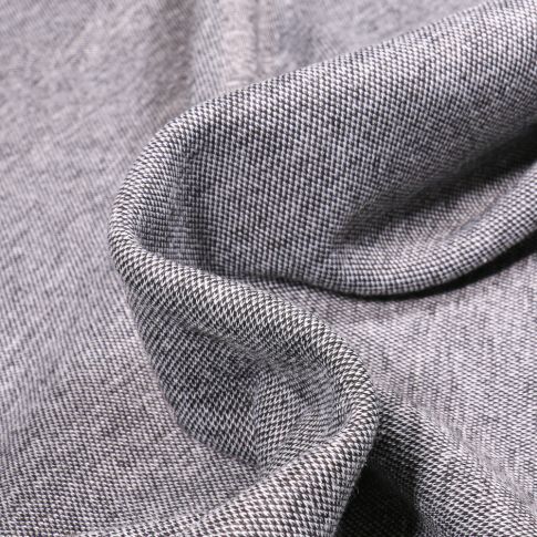 Tissu Maille jersey Gris chiné