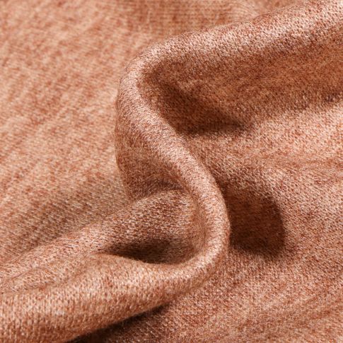 Tissu Maille polyviscose Beige