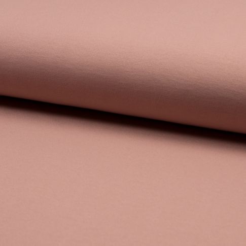 Tissu Bengaline Super stretch uni Rose