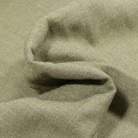 Tissu Viscose uni Sophia Gris clair chiné