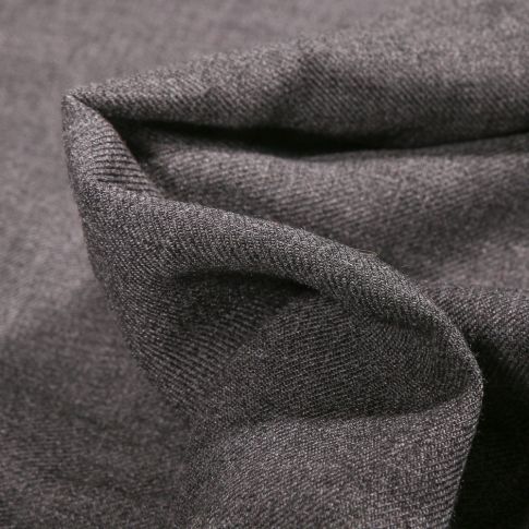 Tissu Viscose uni Sophia Gris chiné