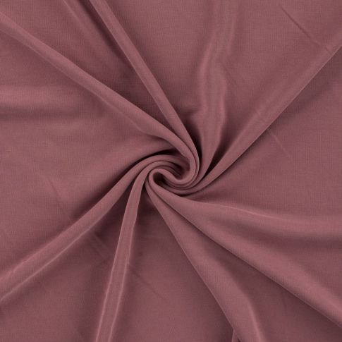 Tissu Modal uni Vieux rose