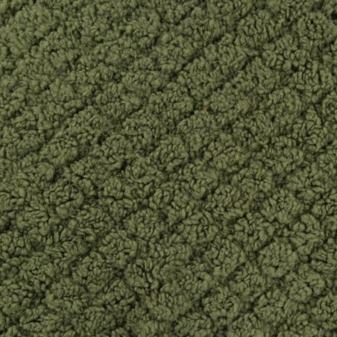 Tissu Fausse fourrure Suede fleuris uni Vert