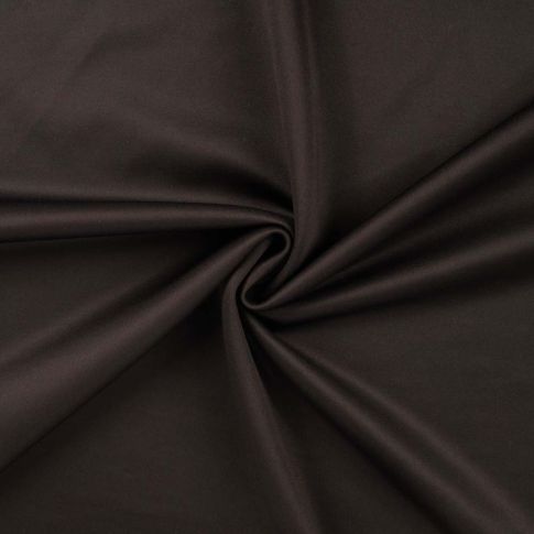 Tissu Suédine Scuba uni Noir profond