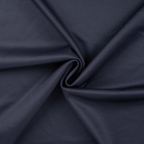 Tissu Suédine Scuba uni Bleu nuit