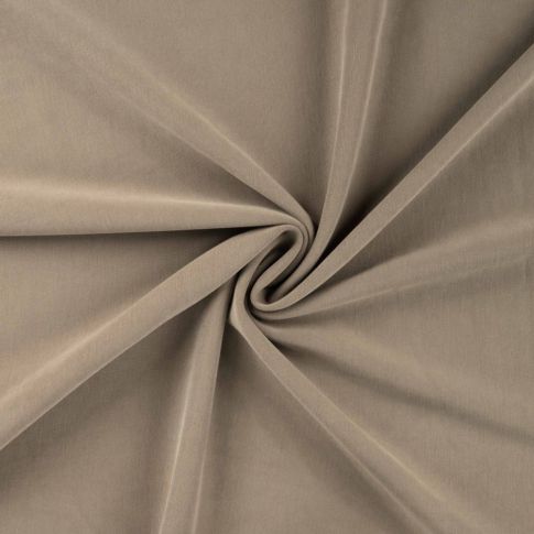 Tissu Jersey Modal satiné uni Beige sable