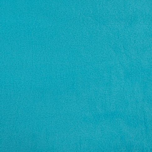 Tissu Polaire doux uni Bleu turquoise
