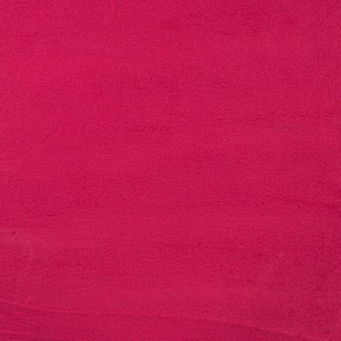 Tissu Polaire doux uni Rose fuchsia