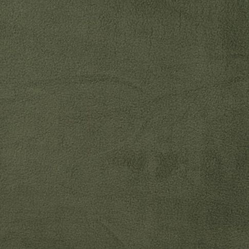Tissu Polaire doux uni Vert kaki