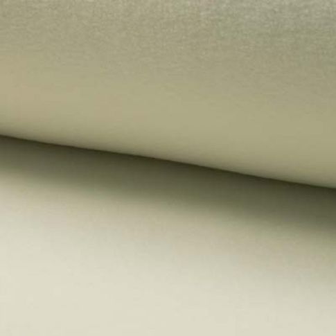 Tissu Polaire doux uni Ecru