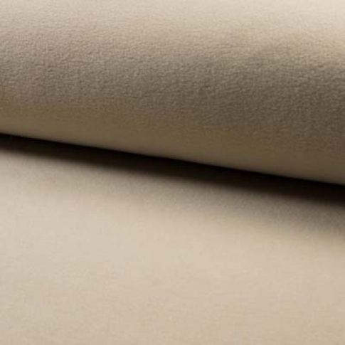 Tissu Polaire doux uni Beige