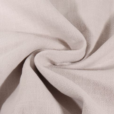 Tissu Lin lavé uni Gris