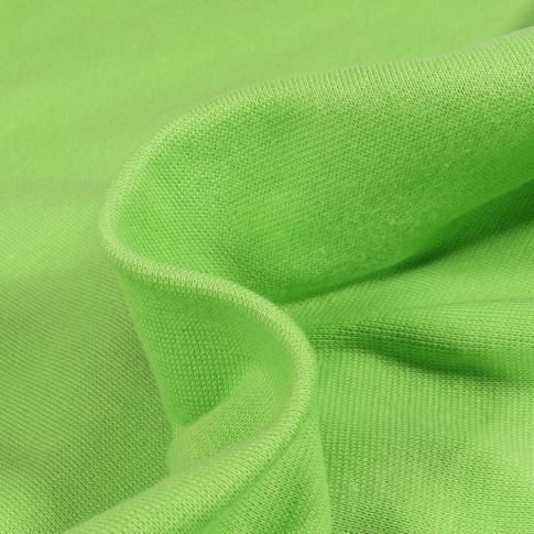 Tissu Jersey Bord côte uni Vert vif