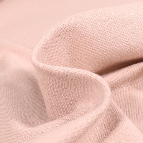 Tissu Jersey Bord côte uni Beige