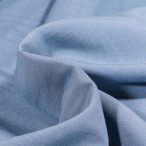 Tissu Viscose légère uni Bleu ciel