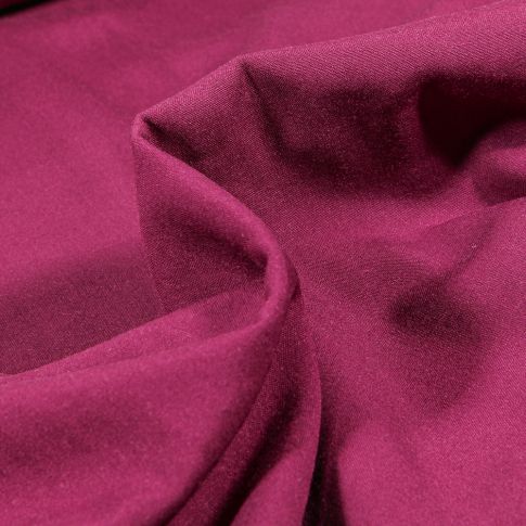 Tissu Viscose légère uni Pourpre