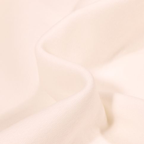 Tissu Sweat épais envers minky Ecru