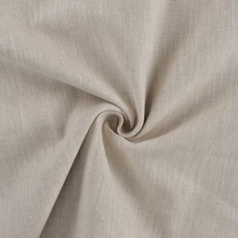 Tissu 100% Lin uni Naturel