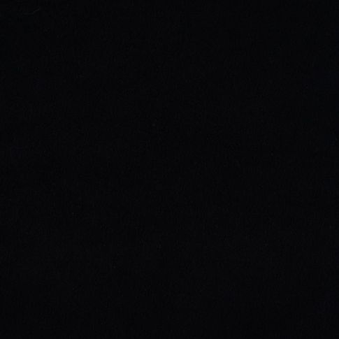 Tissu Jersey Velours éponge envers polaire uni Noir