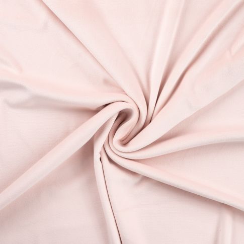 Tissu Minky Lisse Ultra doux uni Rose pâle