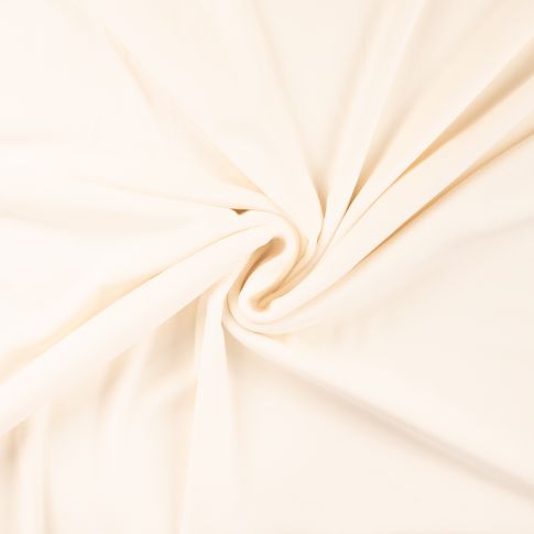 Tissu Minky Lisse Ultra doux uni Ecru
