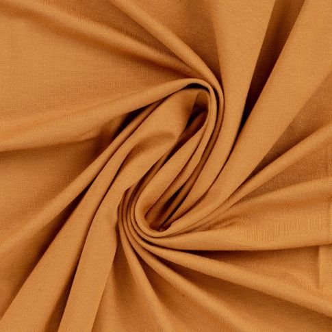 Tissu Jersey Viscose uni Lia Camel
