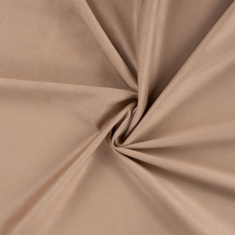 Tissu suédine double face Camel