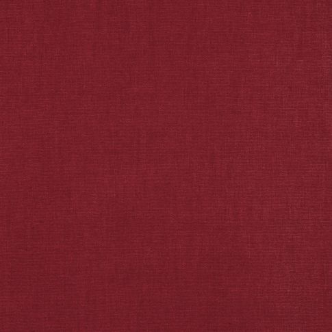 Tissu Coton enduit uni Grenat