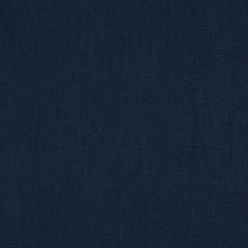 Tissu Coton enduit uni Bleu nuit