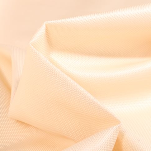 Tissu Toile imperméable uni Cocoon Ecru