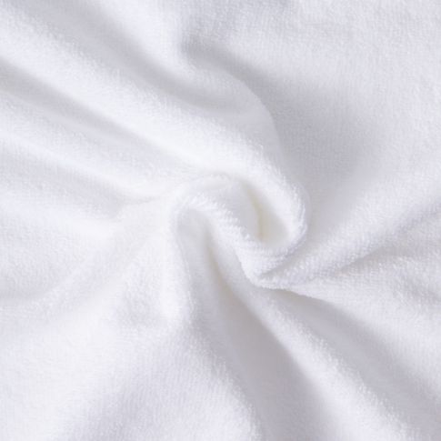Tissu Micro Éponge Elia  légère 300g/m² uni Blanc