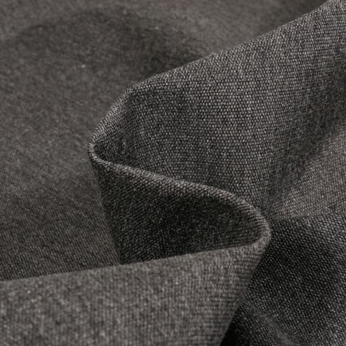 Tissu Toile extérieure uni Grande Largeur Dralon Gris anthracite chiné
