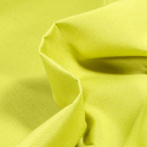 Tissu Toile extérieure uni Dralon Vert anis