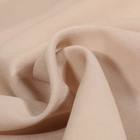 Tissu Viscose uni Poppy Beige