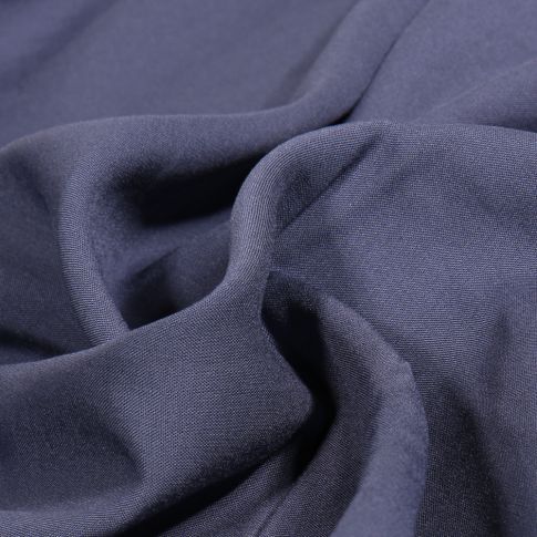 Tissu Viscose uni Poppy Bleu lavande