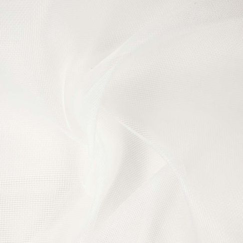 Tissu Moustiquaire Semi-rigide Enroulable Blanc
