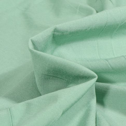 Tissu Viscose stretch uni Vert menthe