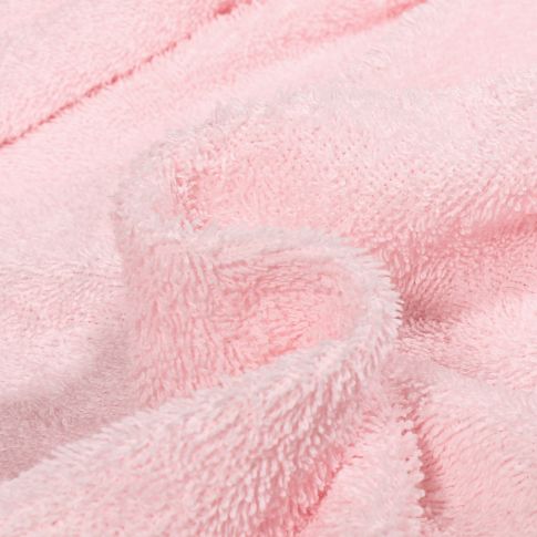 Tissu Eponge légère 320 g/m² Rose bébé