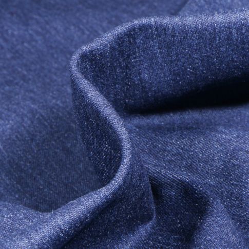 Tissu  Jeans Rachel sur fond Bleu foncé