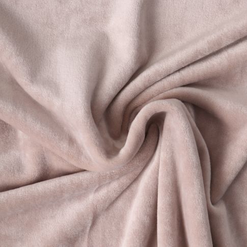 Tissu Velours d'ameublement extensible Alcéa uni Beige