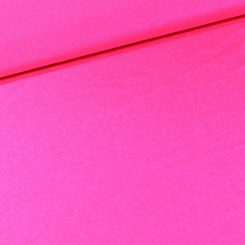 Tissu Lycra uni Rose fluo
