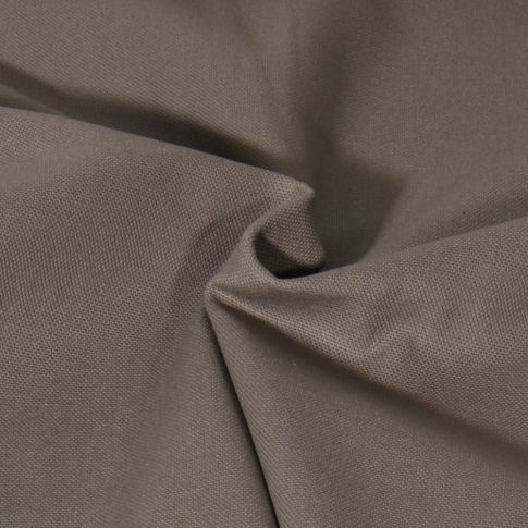 Tissu Toile Coton Canvas uni Mateo Gris anthracite