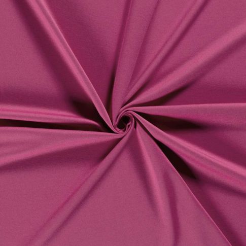 Tissu Jersey Viscose épais Romana uni Parme