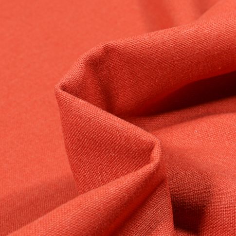 Tissu Viscose Lin uni Brique