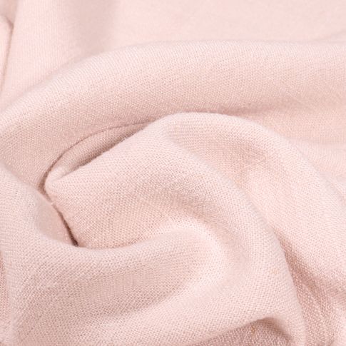 Tissu Viscose Lin lavé uni Grège